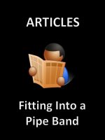 Fitting Into a Pipe Band